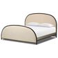 Four Hands Lamont Queen Platform Panel Bed in Savory Parchment, , large