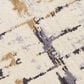 RIZZY Bolero 2"6" x 8" Dark Slate Gray, Beige and Ivory Runner, , large