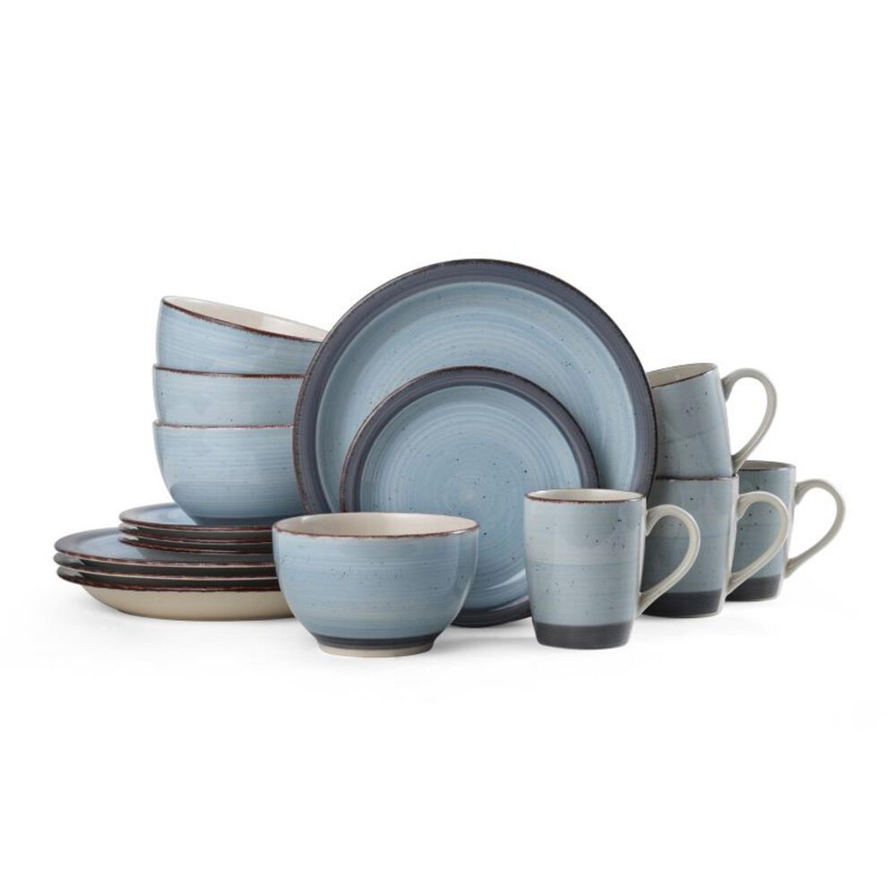 Pfaltzgraff Sadie 16-Piece Dinnerware Set in Blue, , large