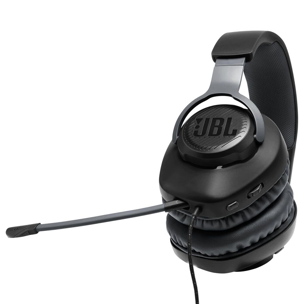 JBL Quantum 100 Gaming Headset with Boom Mic in Black, , large