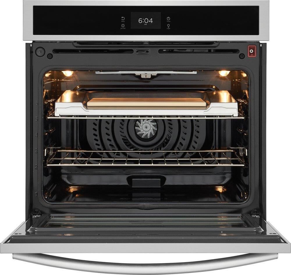 Frigidaire Gallery 30" Single Wall Oven with Stone Baked Pizza in Stainless Steel, , large