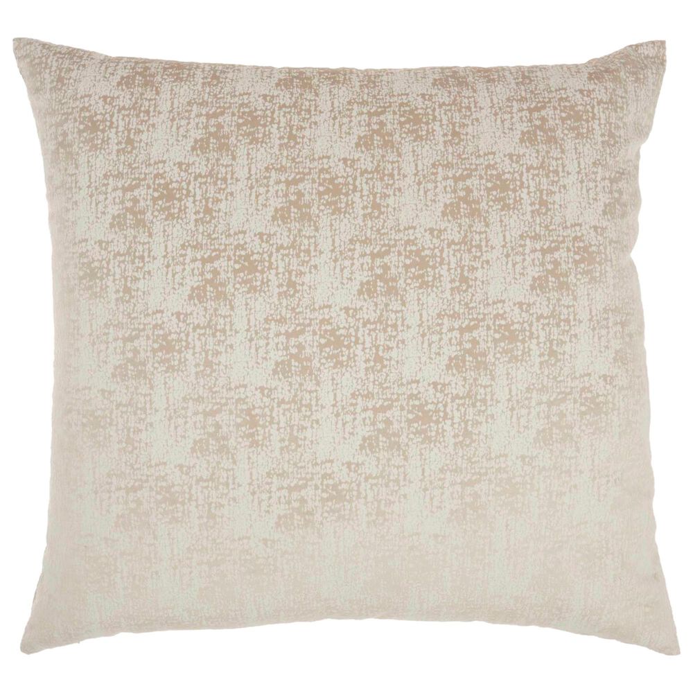 Nourison Life Styles 22" x 22" Throw Pillow in Beige, , large