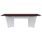 Regency Global Sourcing Array 96" Conference Table in White and Mahogany, , large