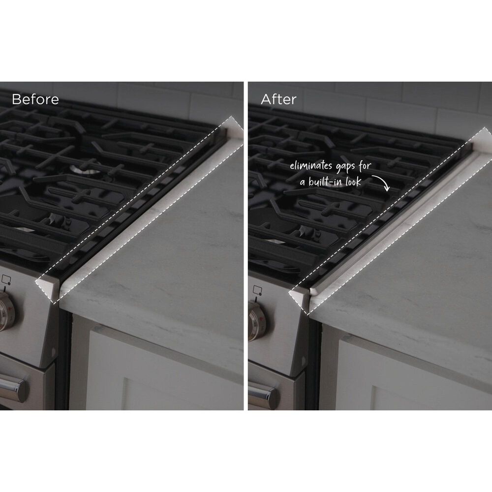 Frigidaire 4-Piece Trim Kit for Front Control Gas Range in Stainless Steel, , large