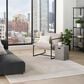 Nourison Grand Street GRN03 Ivory and Beige 9" x 12" Area Rug, , large