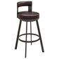 Blue River Flynn 26" Swivel Counter Stool in Brown, , large