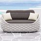 Zuo Modern Coral Reef Loveseat in Gray, , large