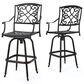 Noble House Santa Maria Patio Barstool in Bronze (Set of 2), , large
