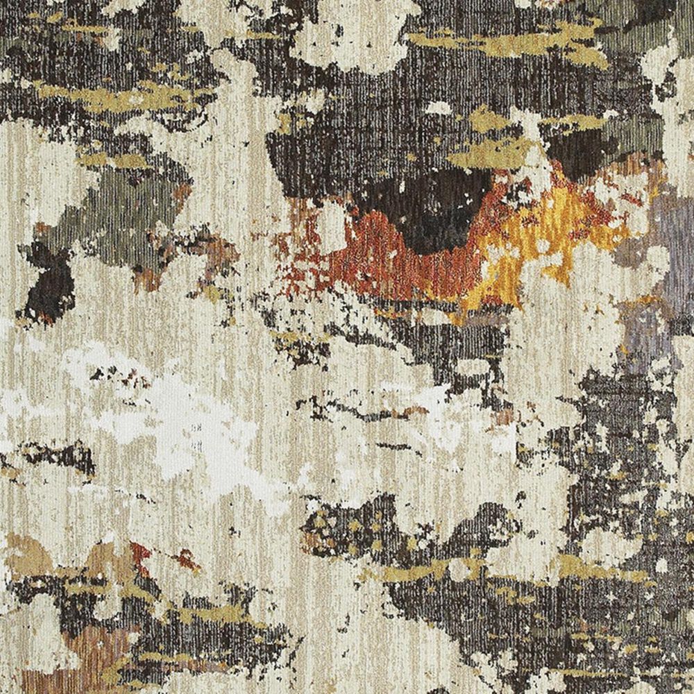 Oriental Weavers Evolution 7770J 6&#39;7&quot; x 9&#39;6&quot; Beige Area Rug, , large