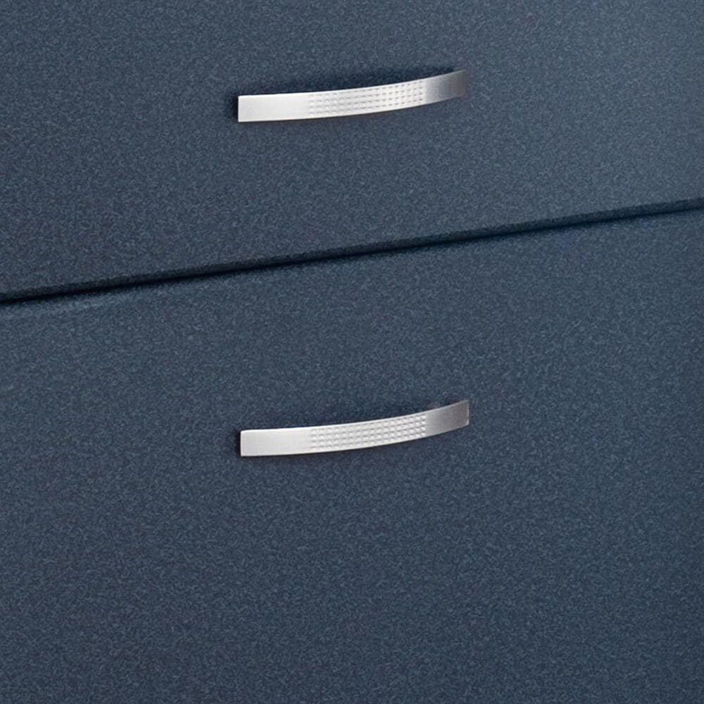 Rta Products Rolling File Cabinet with Glass Top in Graphite, , large