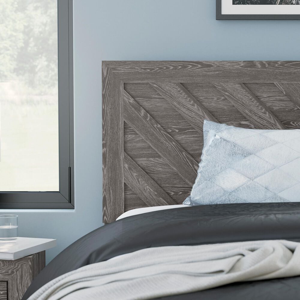 Ashley Sylveri 3-Piece Queen Bedroom Set in Gray Laminate, , large