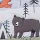 Nojo Baby and Kids Woodland Friends 3-Piece Nursery Crib Bedding Set in Grey, , large
