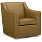 Lexington Furniture Barrier Leather Swivel Chair in Brown, , large