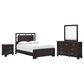 Ashley Covetown 4-Piece Queen Bedroom Set in Dark Brown, , large