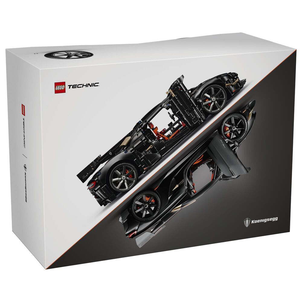 LEGO Technic Koenigsegg Sadair Spear Megacar Building Set, , large