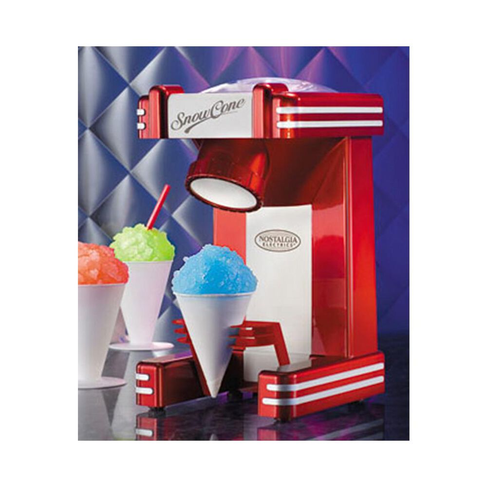 Nostalgia Retro Snow Cone Maker Shop NFM