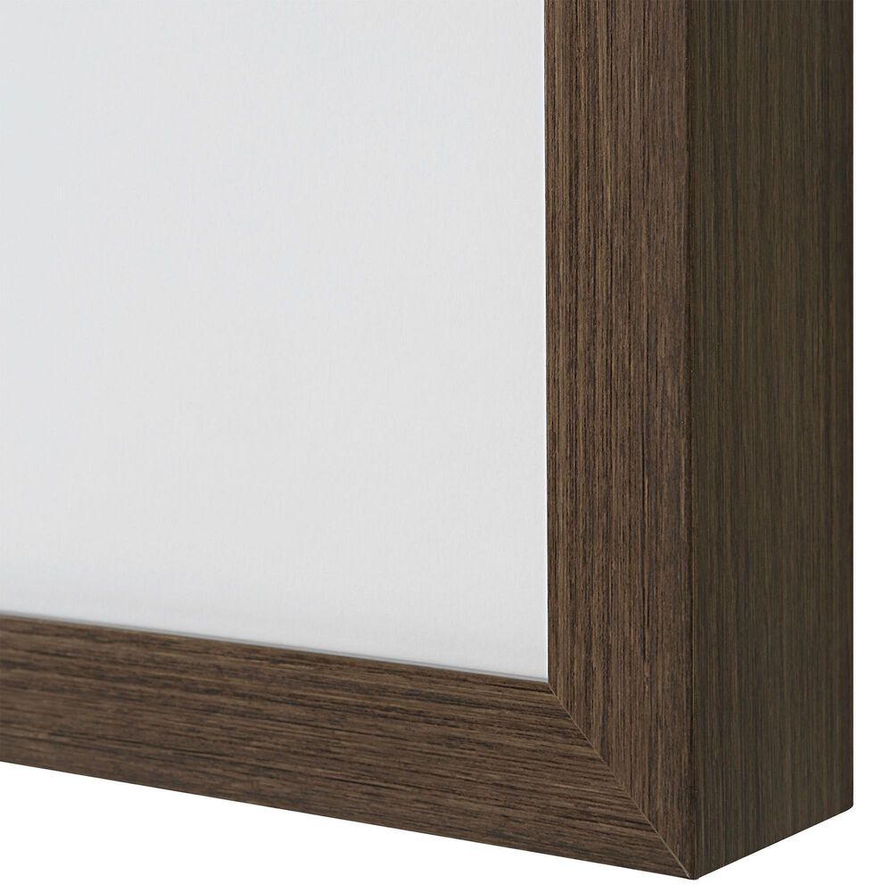 Uttermost Burgundy Interjection 39.5&quot; x 26.5&quot; Abstract Print in Gray, Black and Brown &#40;Set of 2&#41;, , large