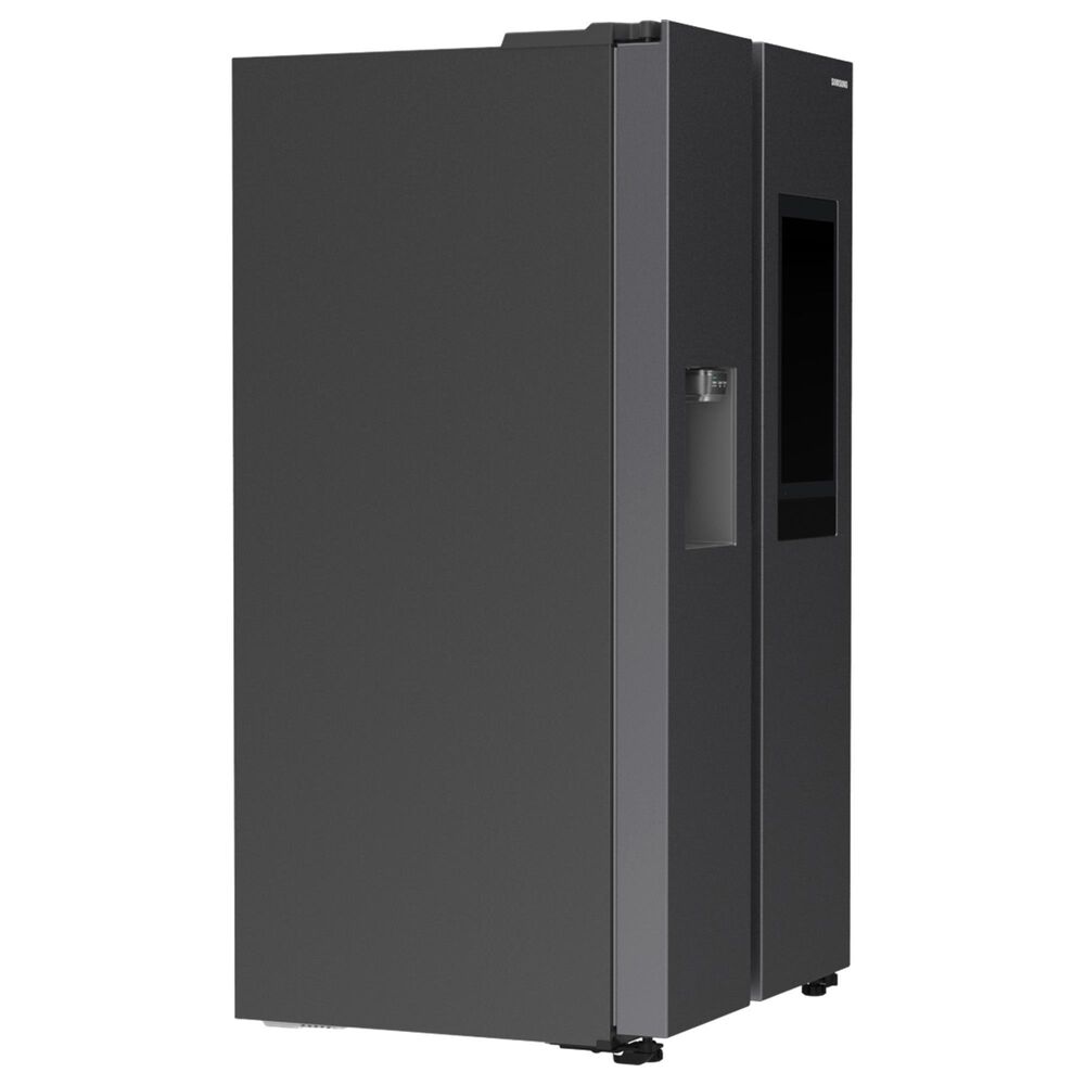 Samsung 26.7 Cu. Ft. Large Capacity Side by Side Refrigerator with Touch Screen Family Hub in Stainless Steel, , large