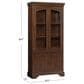 Riva Ridge Arlington Display Cabinet in Classic Brown, , large
