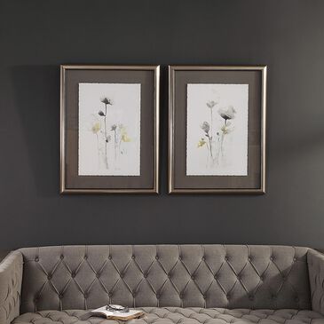 Uttermost Stem Illiusion Floral Art (Set of 2), , large