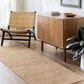 Surya Masterpiece Light Gray, Beige, Tan and Medium Brown 2"7" x 7"3" Runner, , large