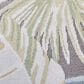 Safavieh Sarasota 6"7" Round Light Green and Navy Indoor/Outdoor Area Rug, , large