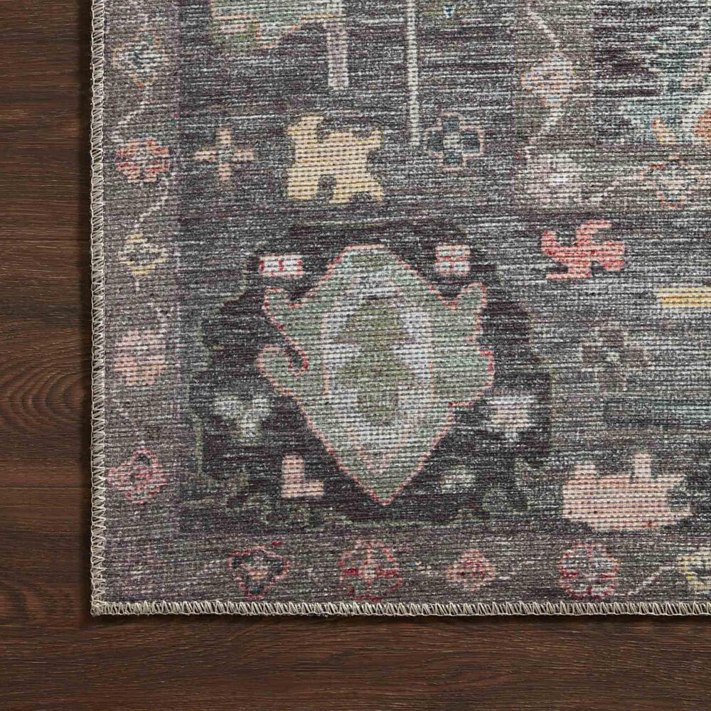 Loloi Elysium 7&#39;6&quot; x 9&#39;6&quot; Charcoal and Multicolor Area Rug, , large