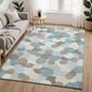 Dalyn Rug Company Kenner Turquoise 9" x 12" Indoor/Outdoor Area Rug, , large