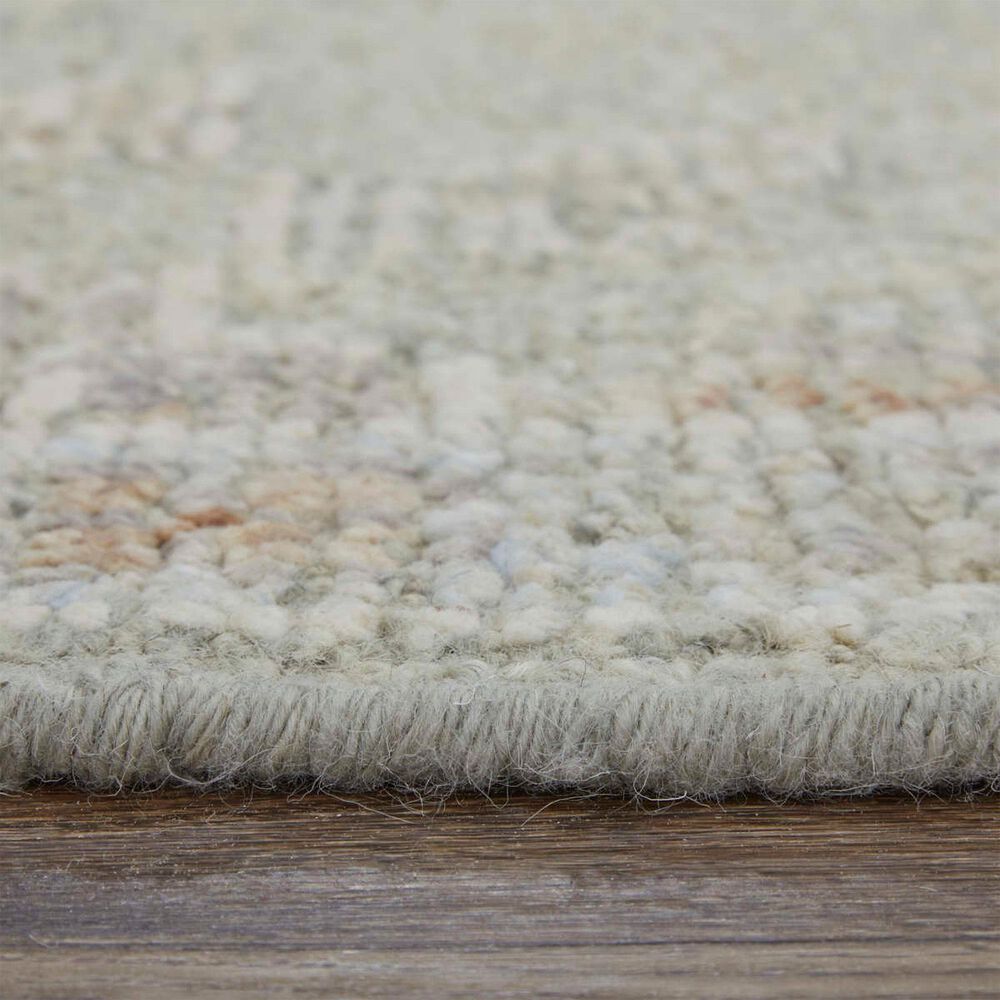 Feizy Grafton 5&#39;6&quot; x 8&#39;6&quot; Gray and Green Area Rug, , large