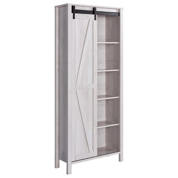Furniture of America Mata Pantry in White Oak, , large