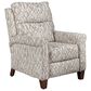 Southern Motion Pep Talk Push Back Recliner in Johana Platinum, , large