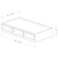 Lemoore Essential Twin Mates Bed in Swedish Grey Elm, , large