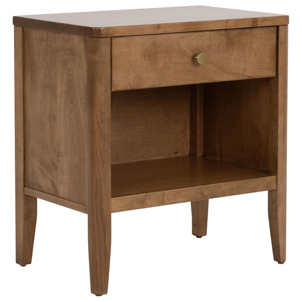 Archbold Furniture Warren 4-Piece Queen Platform Bedroom Set in Harvest, , large