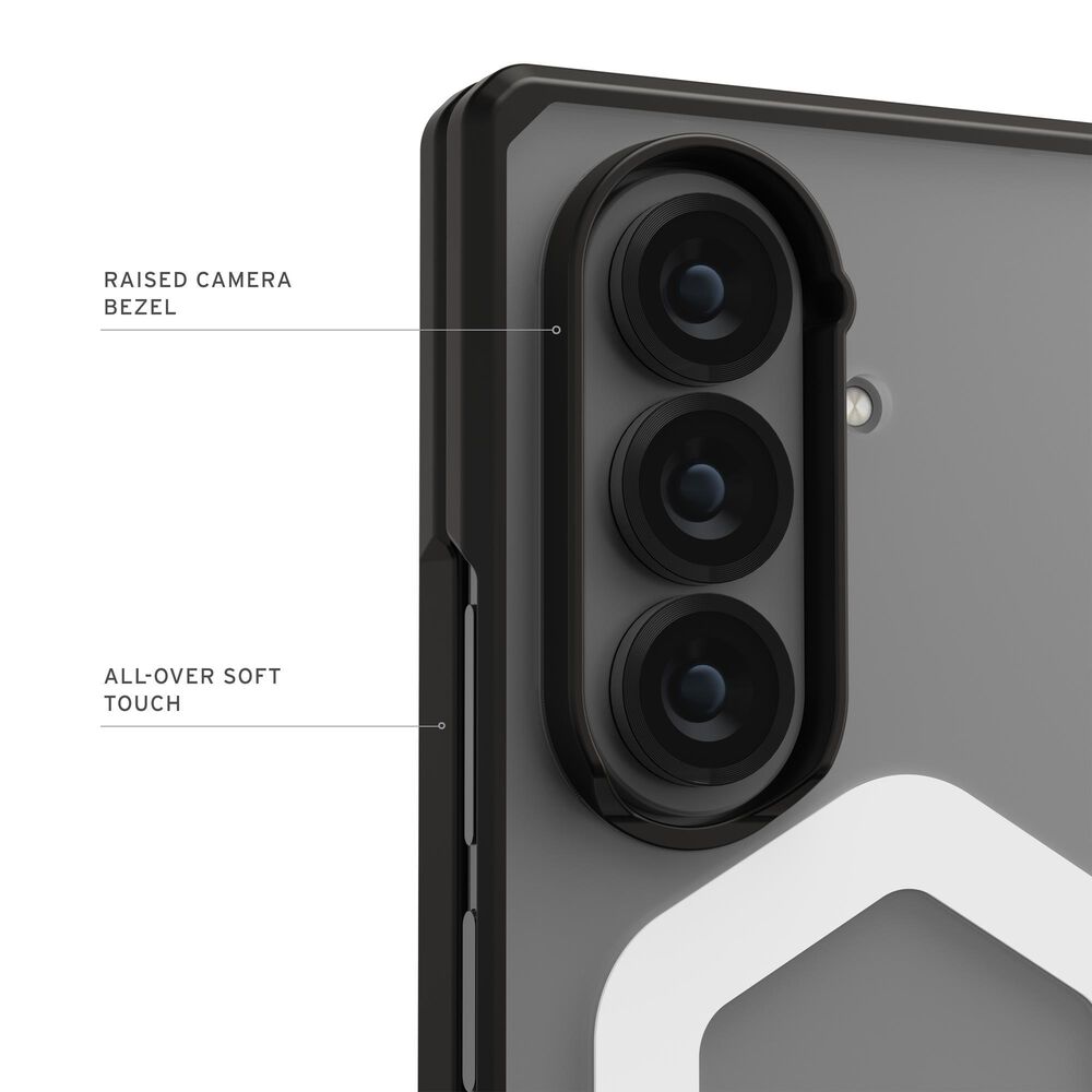 UAG Mouve Case with Magnet for Samsung Galaxy Z Fold7 in Ice Clear, , large