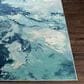Surya Bodrum 5"3" x 7"3" Ivory, Gray, Navy, Aqua and Blue Area Rug, , large
