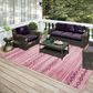 Dalyn Rug Company Sedona 6" x 9" Blush Indoor/Outdoor Area Rug, , large