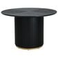 Hearth and Haven Dining Table in Black and Gold - Table Only, , large