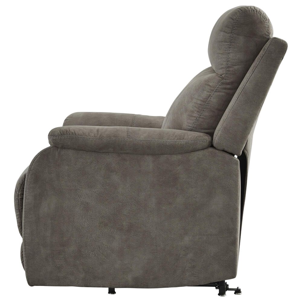Ashley Crestmeade Power Lift Recliner in Fossil, , large