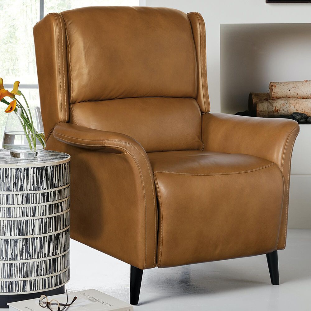 Hooker Furniture Deacon Power Recliner with Power Headrest in Rogue Camel, , large