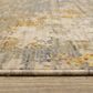 Oriental Weavers Soleri 3"3" x 5" Beige and Gold Area Rug, , large