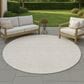 Dalyn Rug Company Soft Essentials Solid Linen 8" Round Area Rug, , large