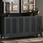 Slatehouse Palisade 6-Door Sideboard in Green, , large