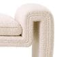 Eichholtz Tondo Small Bench in Boucle Cream, , large