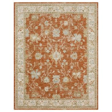 Karastan Adalia Iznik 10" x 14" Rust Area Rug, , large