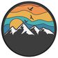 PopSockets PopGrip Cell Phone Grip and Stand - Mountain High, , large