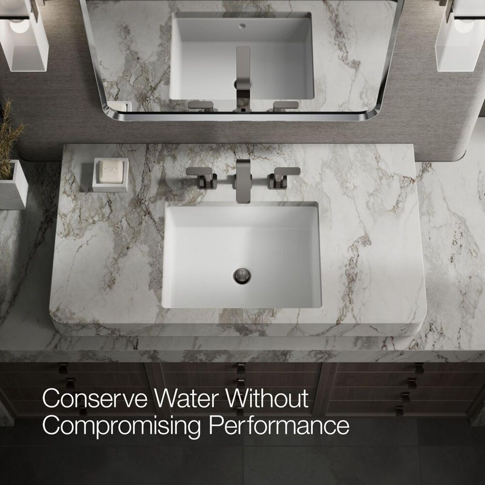Kohler Parallel Widespread Bathroom Sink Faucet in Vibrant Titanium, , large