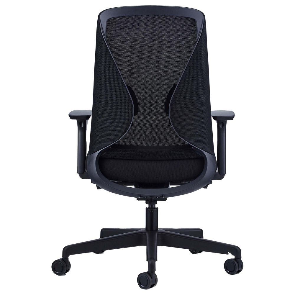Raynor Group Launch Ergonomic Office Chair in Black, , large
