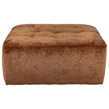 Hartsfield Kimpton Cocktail Ottoman in Henna, , large
