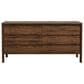 Stickley Furniture Saranac 6 Drawer Dresser Only in Distressed Walnut, , large