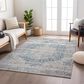 Dalyn Rug Company Karaj KJ8 10" x 14" Blue Indoor/Outdoor Area Rug, , large